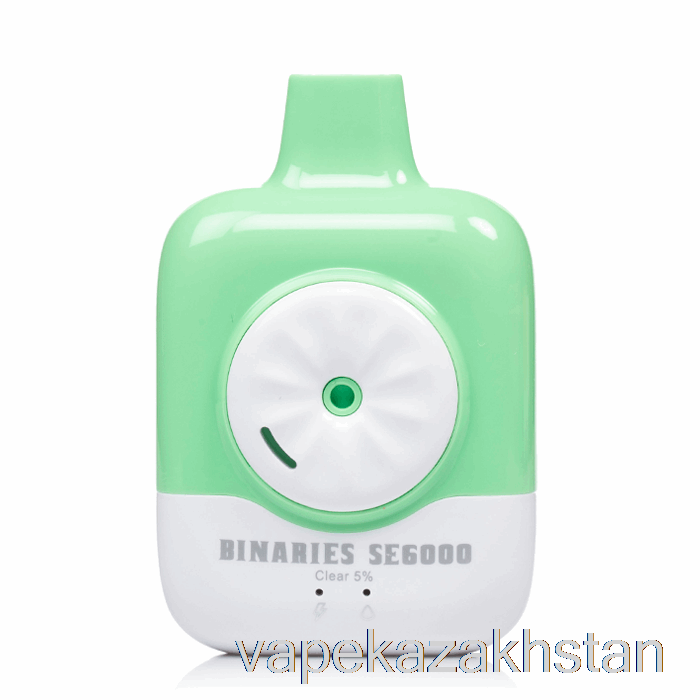 Vape Kazakhstan Horizon Binaries SE6000 Disposable Clear